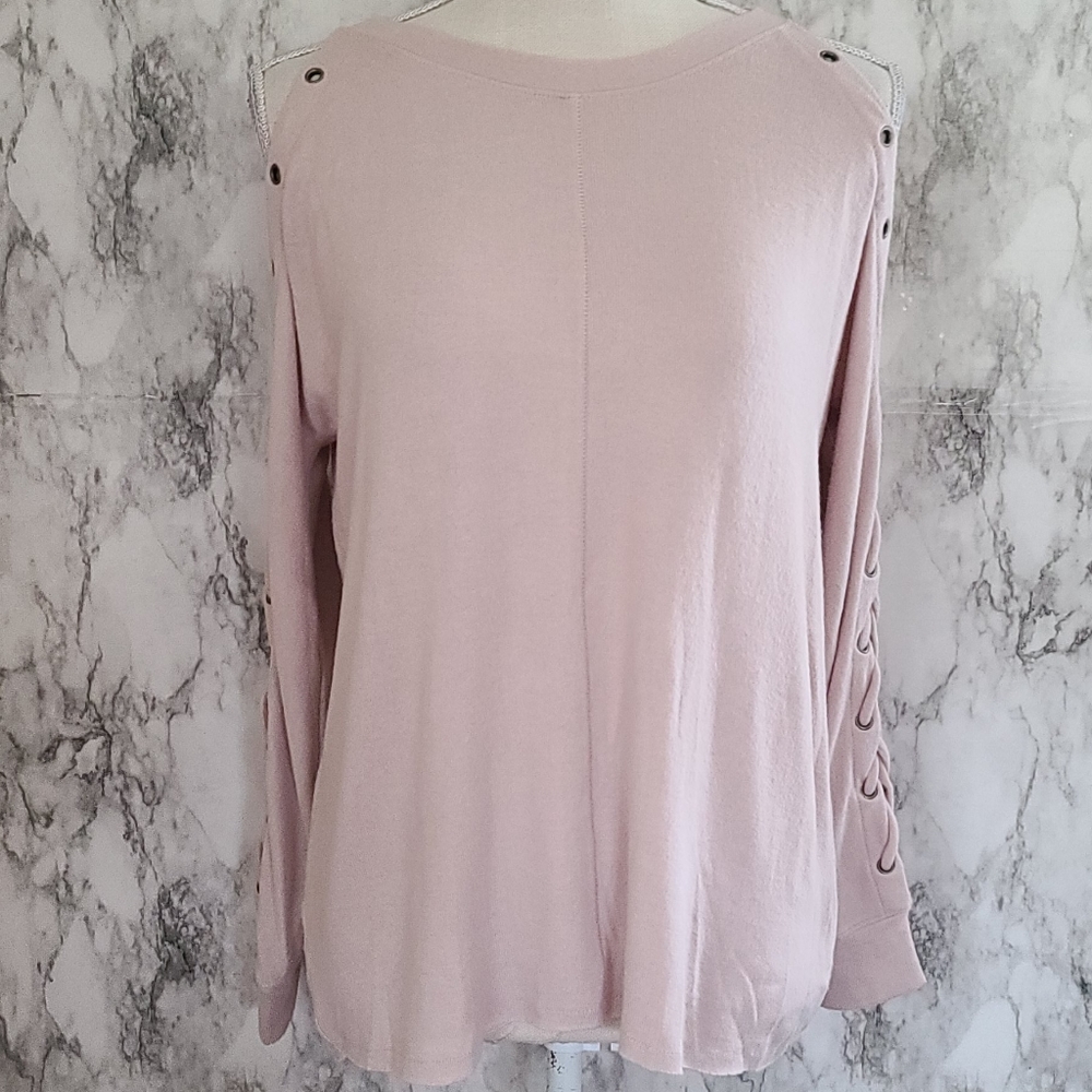 American Eagle cold shoulder sweater size small